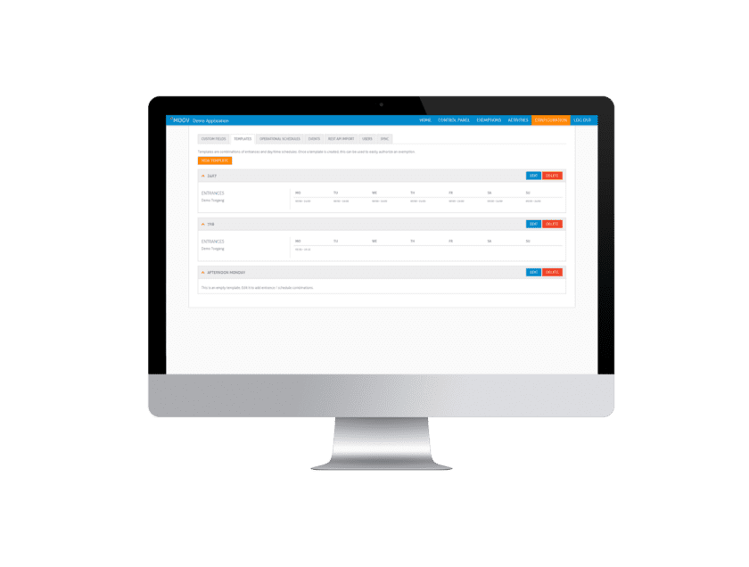 Controllo accesso veicoli MOOV