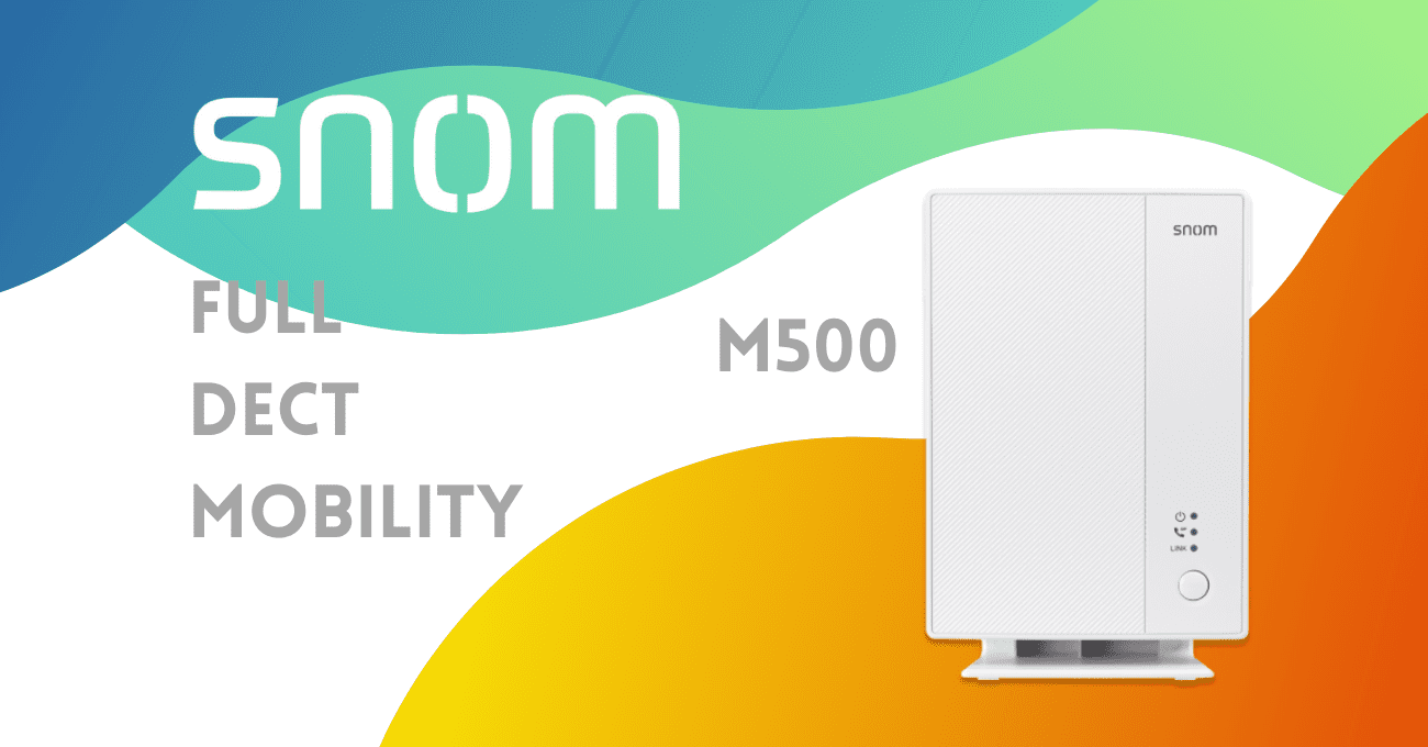 SNOM M500 Nuova frontiera della comunicazione cordless Compass
